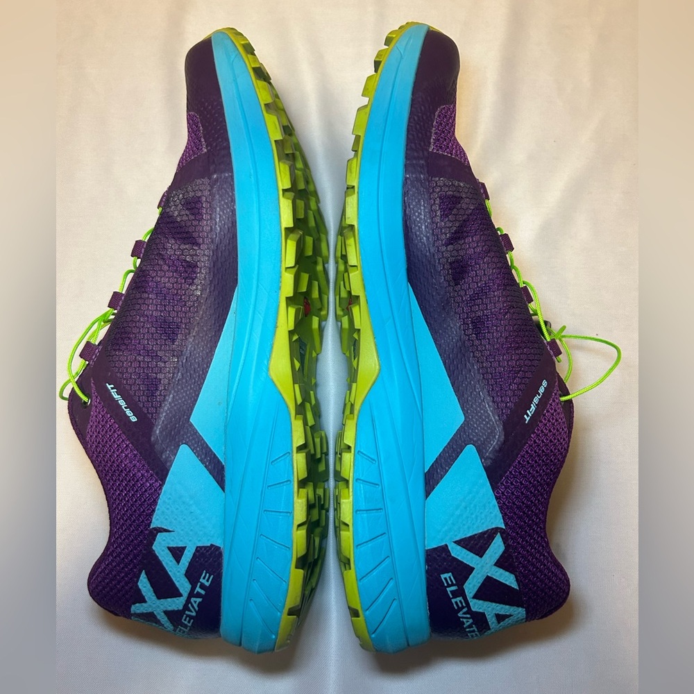 Like New Salomon XA Elevate Trail Running Purple Sneakers Women’s, Size 11 - Picture 4 of 14